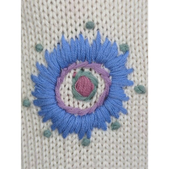 Vtg Bob Mackie Womens Small 42" Chest Oversized Knit Cardigan Sweater New - Picture 3 of 11